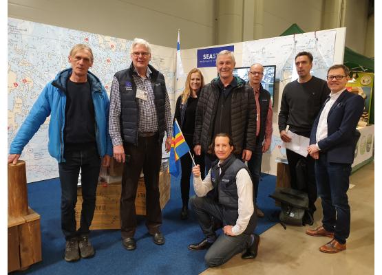 CB projects Smart Marina and SEASTOP at boat fair in Helsinki 2020